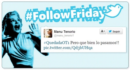 Follow Friday de Poprosa (XXIX): Entre chicas Bond, resquicios de Halloween y chulazos anda el tuit
