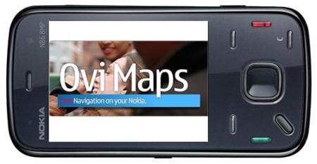 Ovi Maps y su navegación gratuita disponible para el Nokia N86 8MP
