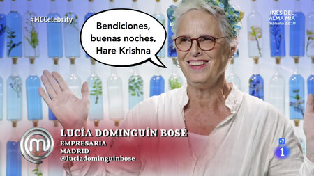 ¡Repesca! Lucía Dominguín vuelve a 'MasterChef Celebrity 5' con un bonito homenaje a su madre