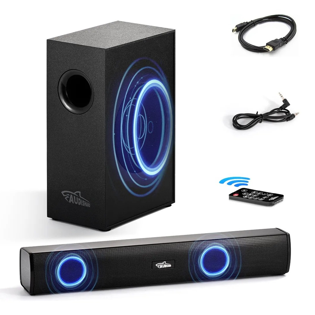 Barra de sonido con subwoofer de 120W