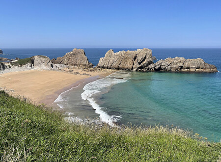 Playa De La Arnia Panorama 2