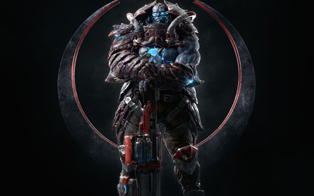 Quake Champions revela a Scalebearer, otro de sus héroes y un gran peso pesado