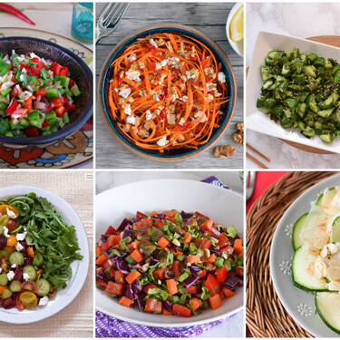 19 recetas de ensaladas frías ideales para cuando aprieta el calor