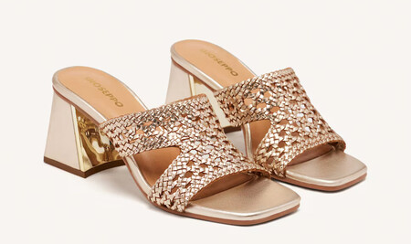 Sandalias Mule Gioseppo Oro