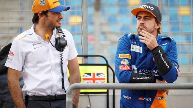 Alonso Sainz Mclaren