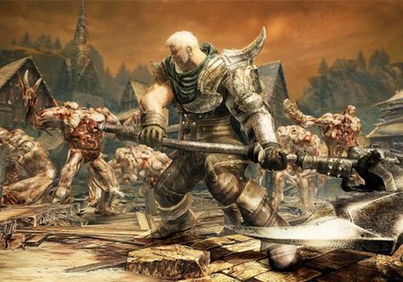 'Knight's Contract', es como si 'Bayonetta' y 'God of War' tuviesen un hijo