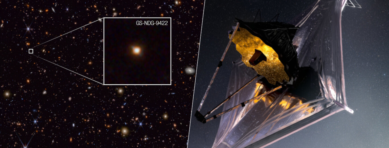 El último hallazgo del James Webb es uno de los más extraños: una galaxia  que no nos deja ver sus estrellas