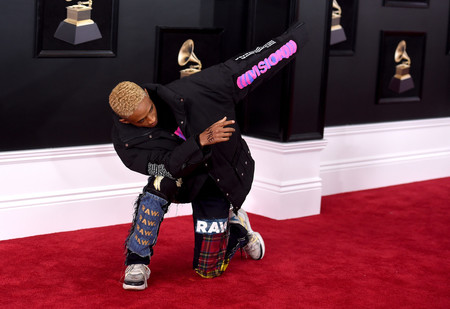 Jaden Smith da (mala) nota con su look de lo más hortera de los premios Grammy