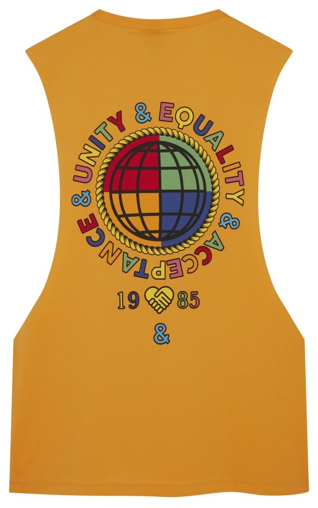 Asos X Glaad Vest With Back Print U16 26