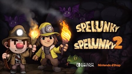 Las dos entregas de Spelunky llegarán a Nintendo Switch en el verano de 2021