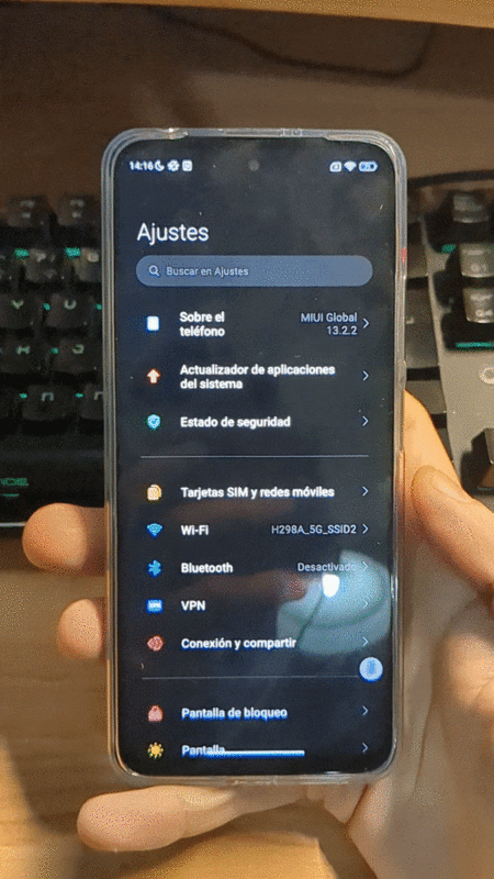 バックマイクロジェスチャー