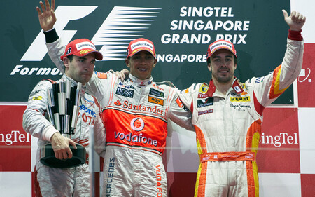 Alonso Singapur F1 2009