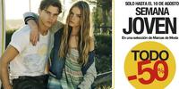 Todo al 50 % en la Semana Joven de El Corte Inglés hasta el 10 de agosto