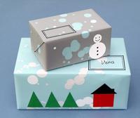 Cómo hacer papel de envolver para regalos de Navidad