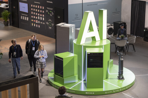 World Of Samsung Ai Exhibition Central Display