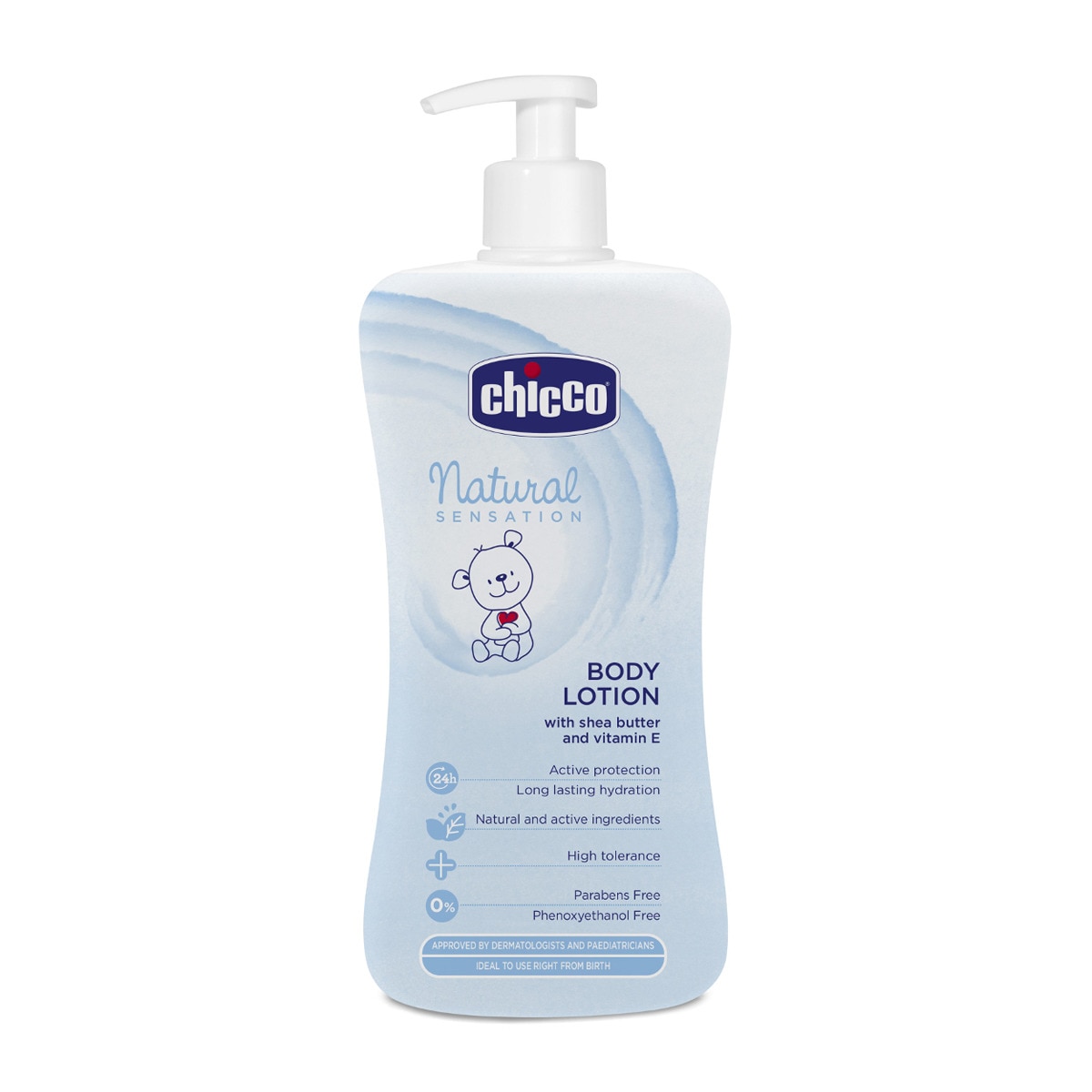 Crema Corporal Hidratante Chicco Natural Sensation (500 ml.)