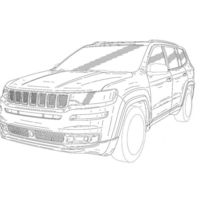 Estos bocetos muestran el rosto del Jeep Yuntu de producción