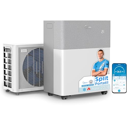Midea Portasplit Aire Acondicionado Portatil 4 en 1 