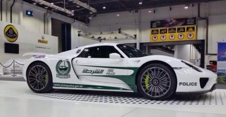 Dubai Police Porsche 918 Spyder