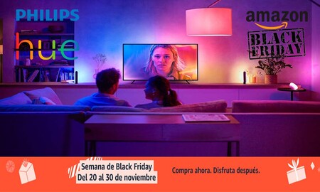 Black Friday en Amazon: 10 ofertas en iluminación LED inteligente Philips Hue. Tu hogar más eficiente a los mejores precios