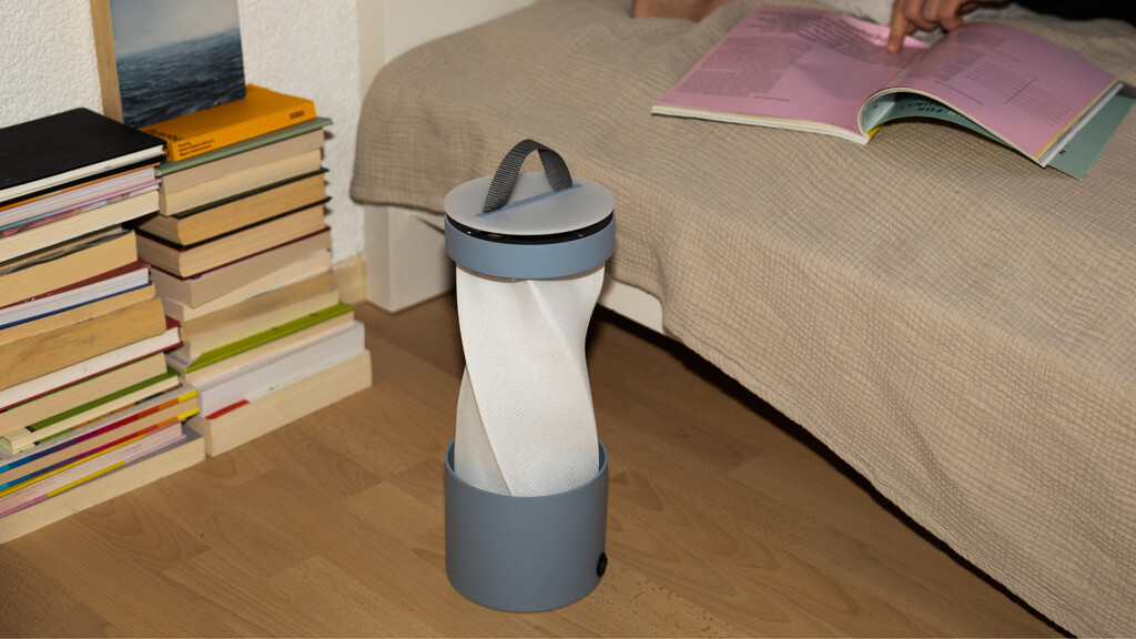 Este invento quiere ser nuestro aire acondicionado personal de bajo coste. Promete refrescarnos gastando solo 1,5 vatios de luz 