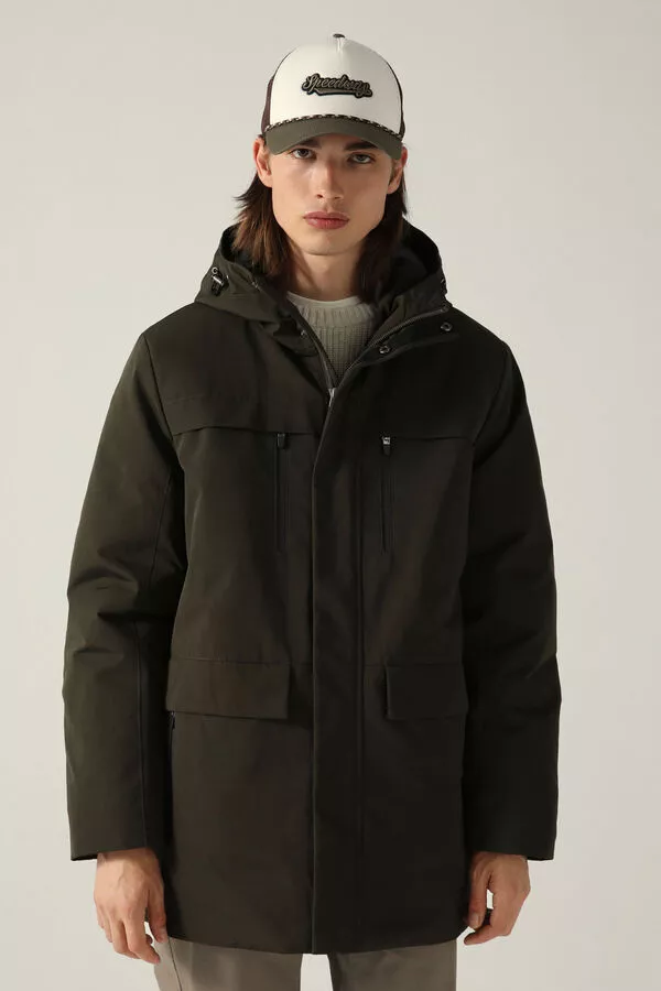 Parka técnica cortes