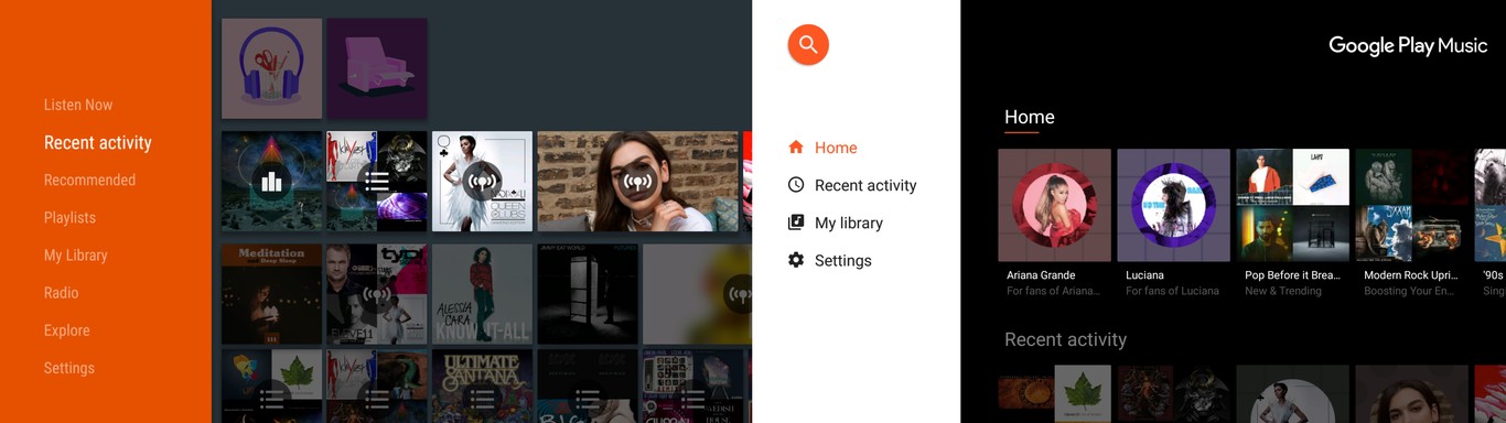 Google Play Música para Android TV recibe un lavado de cara: diseño más ...