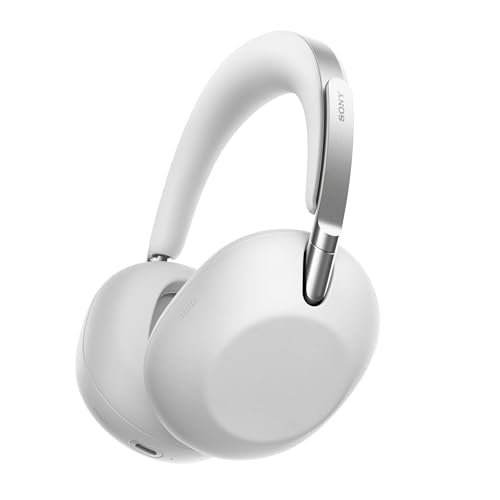 Sony 1000X The COLLEXION Auriculares de Lujo Bluetooth inalámbricos, con Noise Cancelling Premium, Sonido Hi-Res Estudio; 360 Spatial Audio; Estuche Resistente; Platino, Nuevo Modelo