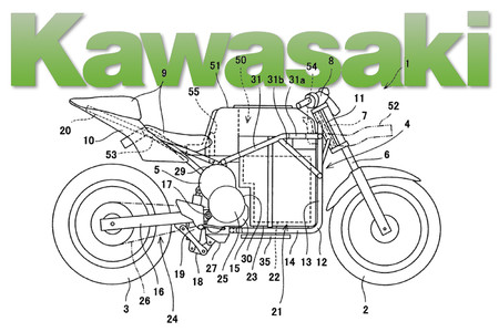 Kawasaki podría estar preparando una moto eléctrica tan potente que necesitaría refrigeración líquida de aceite