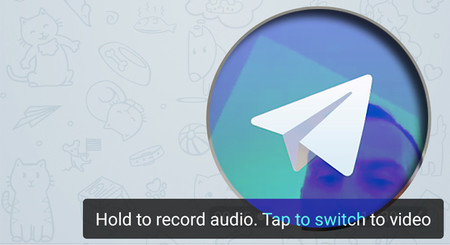 Cómo hacer una nota de vídeo en Telegram, la última novedad de la app de chat