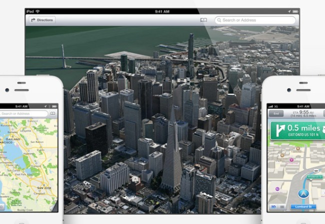 mapas apple ios