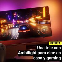 MediaMarkt tiene ahora a precio de outlet esta enorme tele OLED con Ambilight de Philips y te regala seis meses de Movistar Plus+