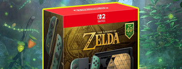 Amazon México ya tiene en preventa la increíble edición especial de Nintendo Switch 2: Zelda 40th Anniversary