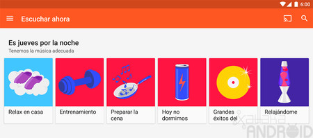 Google Play Music ya te ofrece la mejor música para cada momento del día