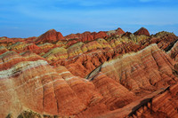 Zhangye Danxia, las montañas de colores