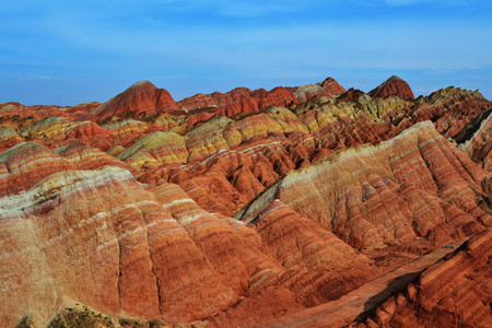 Zhangye Danxia, las montañas de colores