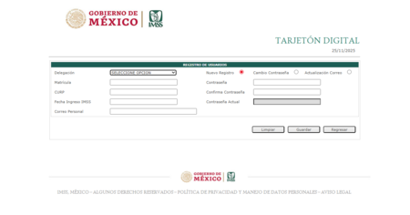 Tarjeton Imss