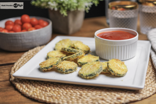 Receta calabacín rebozado