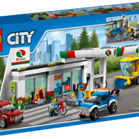Estación de servicio o Gasolinera de Lego City por 49,99 euros en Alternate: monta lo que quieras con este set 