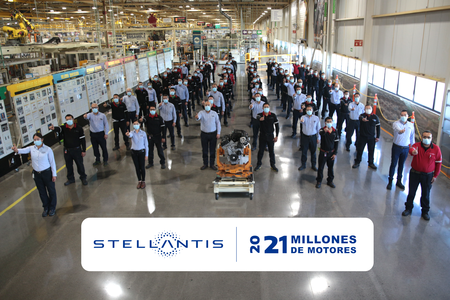 Stellantis México celebra 21 millones de motores producidos en el estado de Coahuila