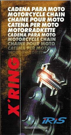 Gama de cadenas X'Ring de IRIS Racing Chains