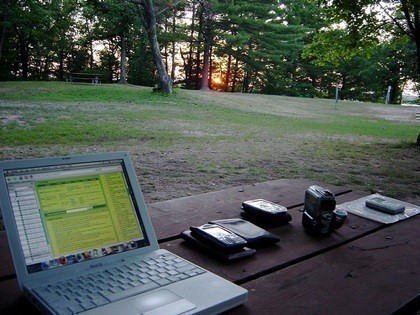 Imagen de la semana: Un día geek en el campo