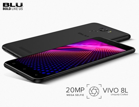 BLU Vivo 8L: un móvil de generosa batería que sorprende con su cámara frontal de 20 megapíxeles