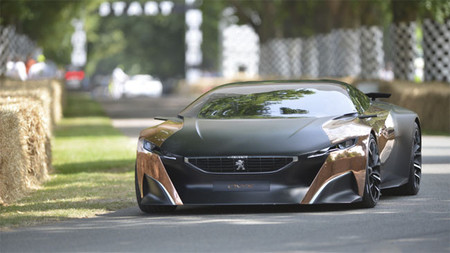El Peugeot Onyx se pasea por el festival de Goodwood