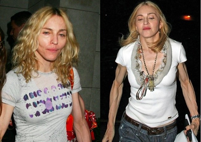Madonna y Courtney Love, "viejas leyendas" de la música 