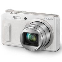 Si buscas cámara compacta a buen precio, en MediaMarkt tienes la Panasonic Lumix DMC-TZ57 en color blanco por 169 euros 