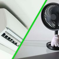 Comparé ventilador y aire acondicionado en mi casa y esto es lo que descubrí sobre cuál gasta más luz 