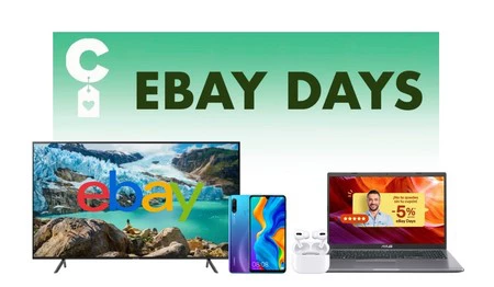 Mejores ofertas en los eBay Days: móviles Huawei, televisores Samsung y portátiles Asus más baratos con el cupón PEBAYDAYS