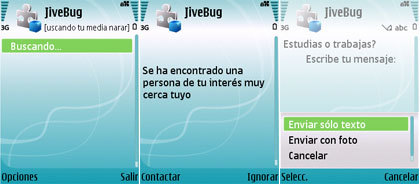 JiveBug, deja que tu móvil te enamore