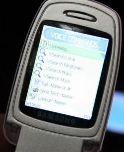 VoiceSignal VSearch: Búsqueda de Voz embebida
